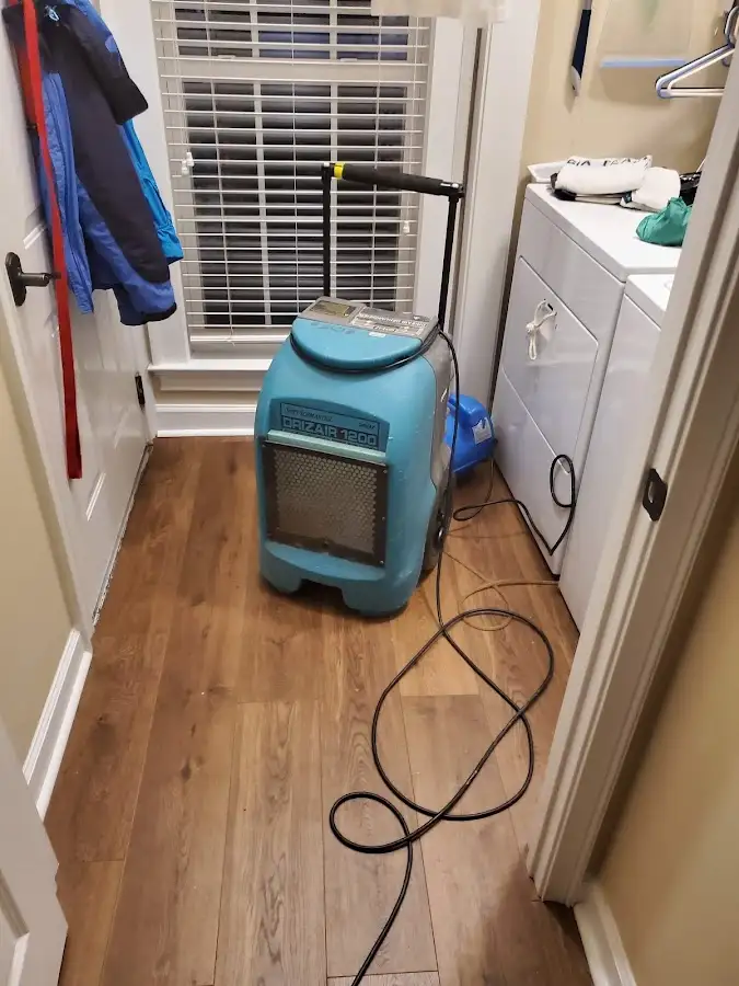 Commercial dehumidifier deployed for Crawl Space Restoration in Stanford